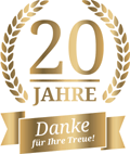 20 Jahre - Danke für Ihre Treue!